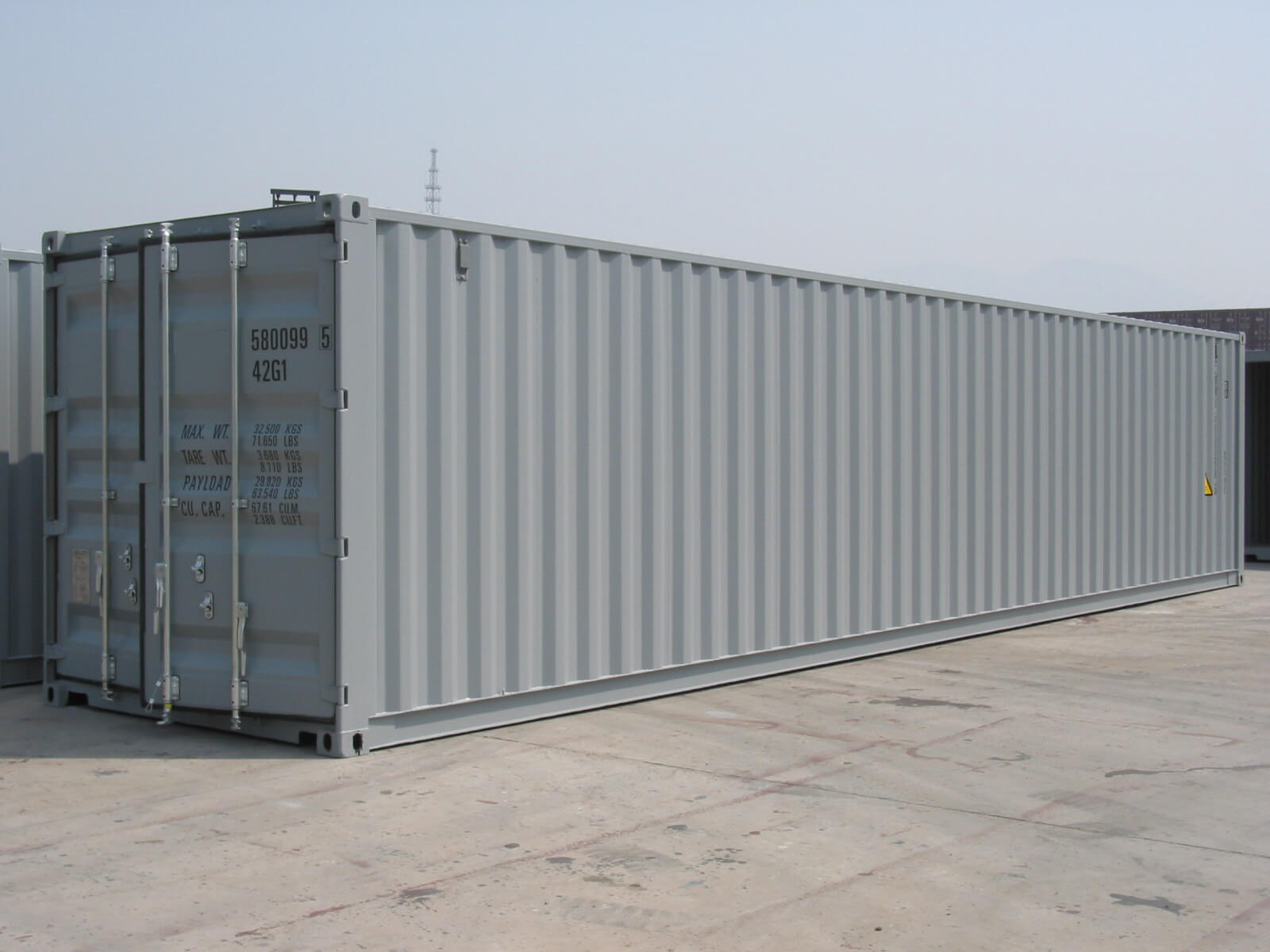 container offloaded from shipping vessel meaning