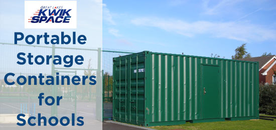 containers at school yard