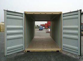 20ft doubledoor container for sale