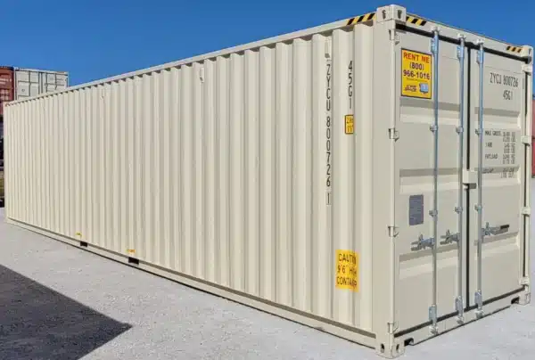 40' One Trip 'New' Premium High Cube [Tan]