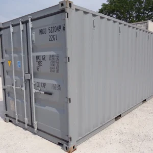 20' One Trip 'New' Storage Container banner