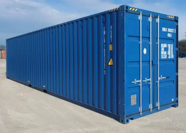 40′ One Trip ‘New’ Premium High Cube [Blue]