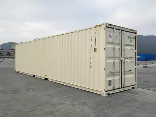 40ft high cube shipping container